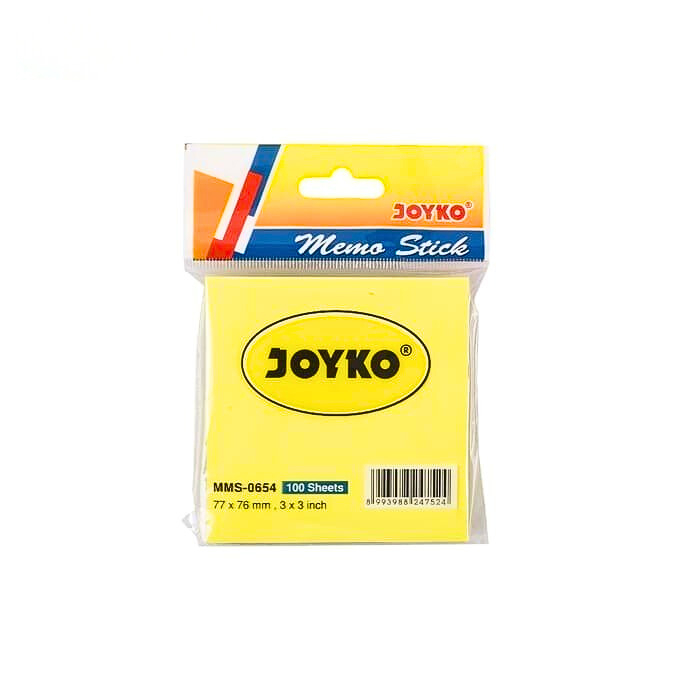 

Memo Stik/Sticky Notes JOYKO MMS-0654 100 Sheets (010040)