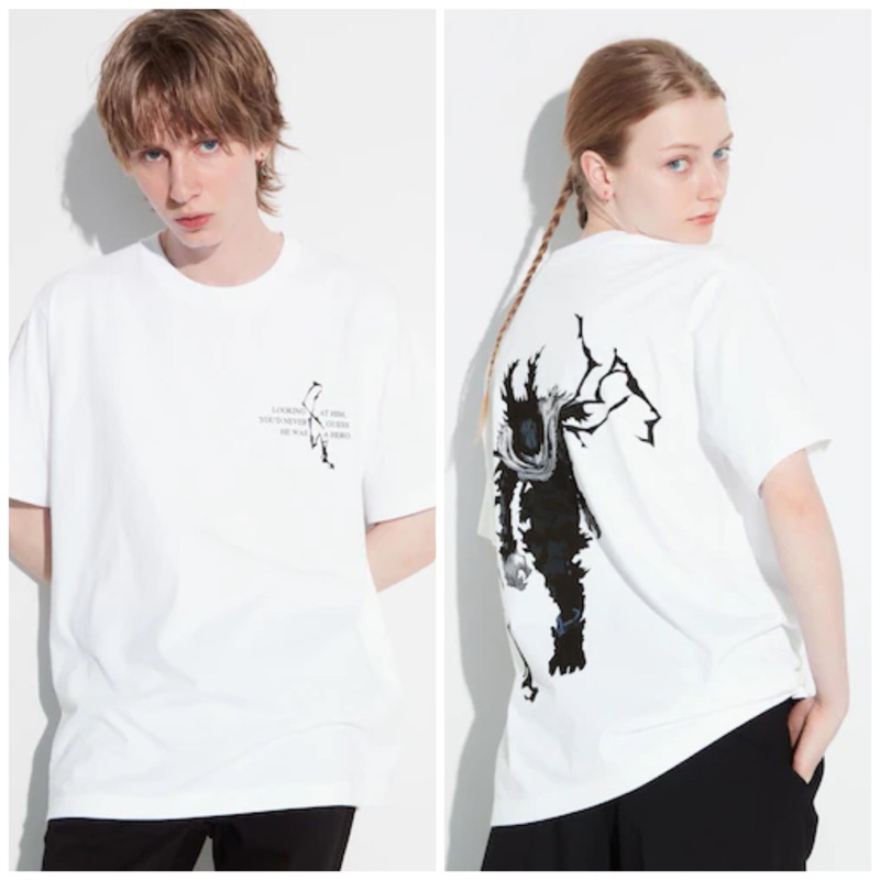 T-shirt | Baju | Kaos my hero academia uniqlo unisex reguler fit original