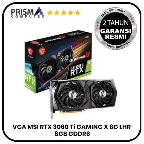 VGA MSI RTX 3060 Ti GAMING X 8G LHR 8GB GDDR6