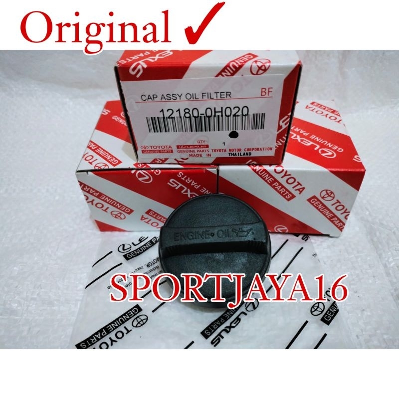 TUTUP OLI AVANZA XENIA NEW AVANZA VELOZ ASLI