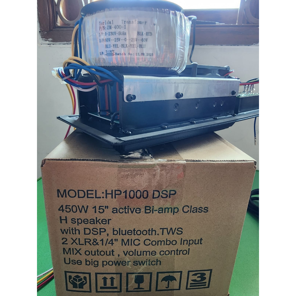 Turbosonic Kit Power Aktif HP 1000 DSP / HP1000 DSP / HP1000DSP model huper