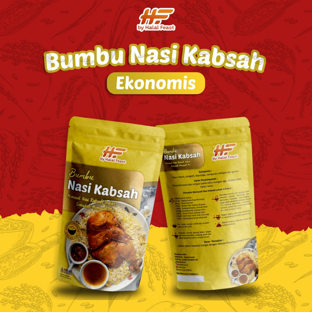 

NASI KABSAH BUMBU INSTAN BY HALAL FEAST