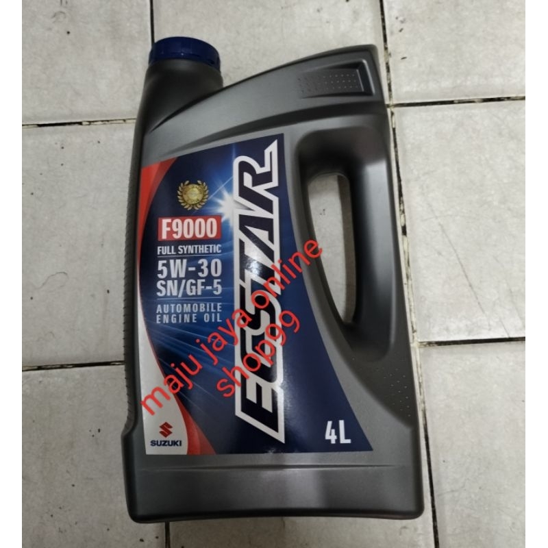 Oil mesin Suzuki 5w-30 ecstar asli SGO