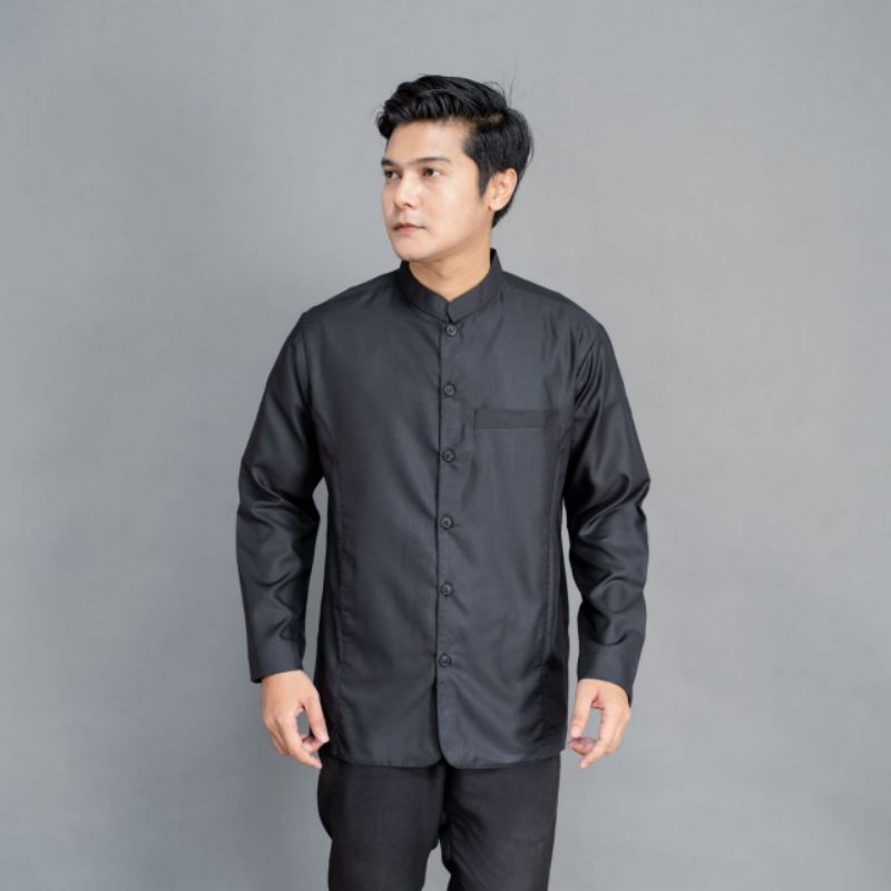 Baju Koko Semi Jas. Koko Pria Dewasa Bahan Toyobo Import Kualitas Premium
