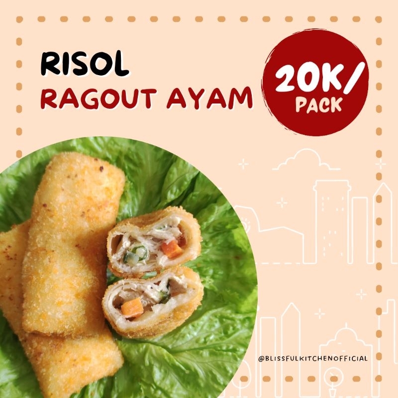 

RISOL RAGOUT AYAM - BLISSFUL KITCHEN