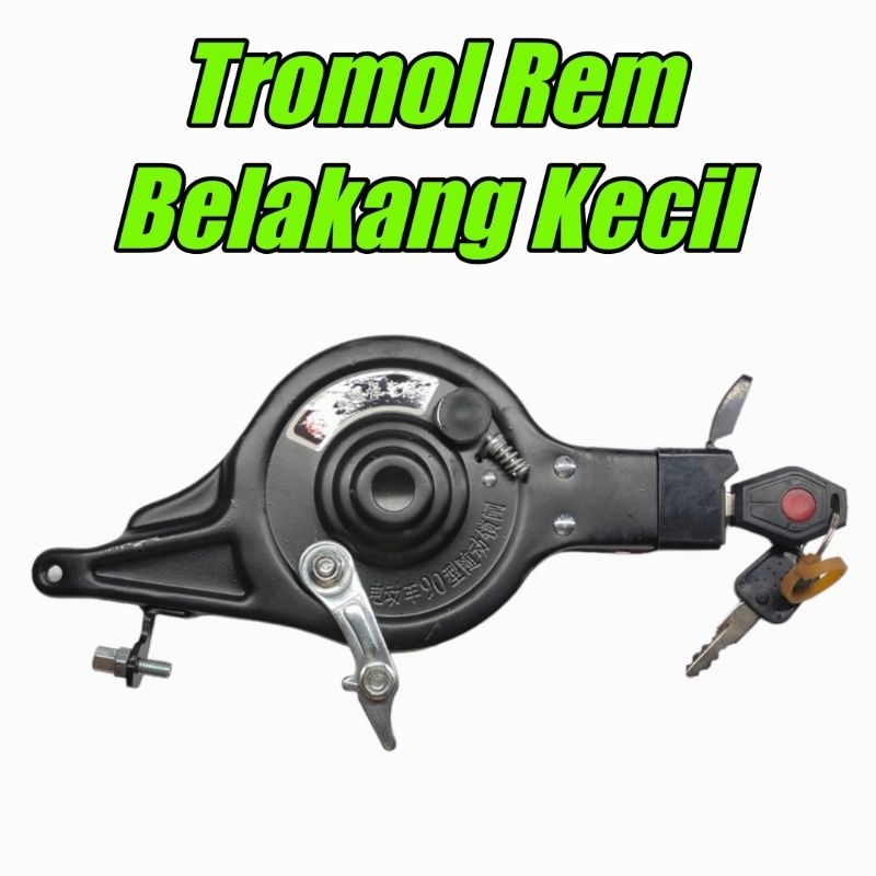 TROMOL REM BELAKANG KECIL SEPEDA LISTRIK