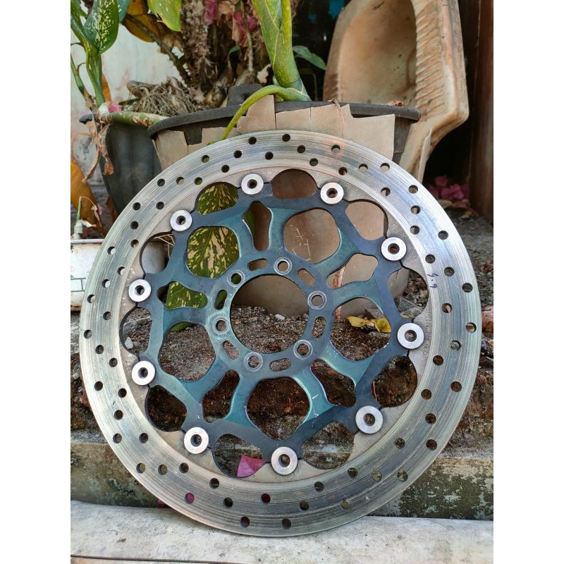 Disc Brembo Snowflake black version Ex Aprilia original copotan