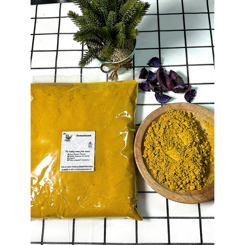 

Temulawak Bubuk 1 Kg Murni Rempah Bu Risma