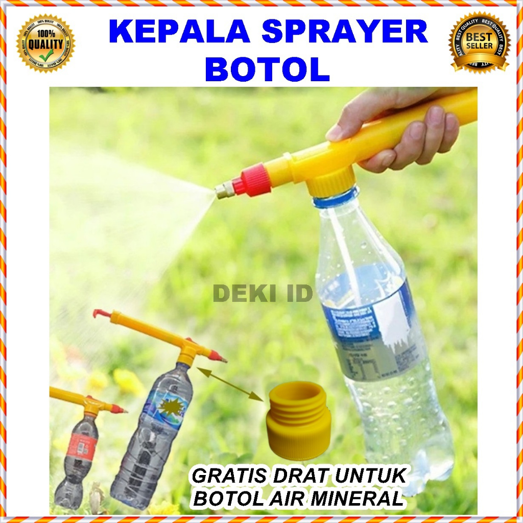 Stick Kepala Sprayer Botol Semprotan Air Manual Semprot Tanaman Burung Bonsai