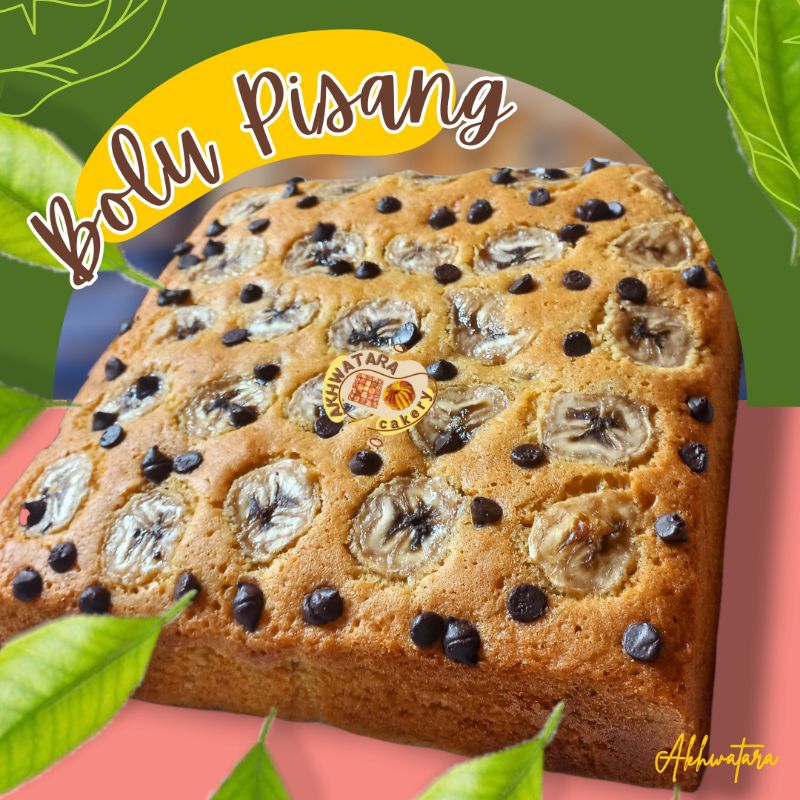 

BANANA CAKE BOLU PISANG PANGGANG PAMULANG SUPER LEZAT