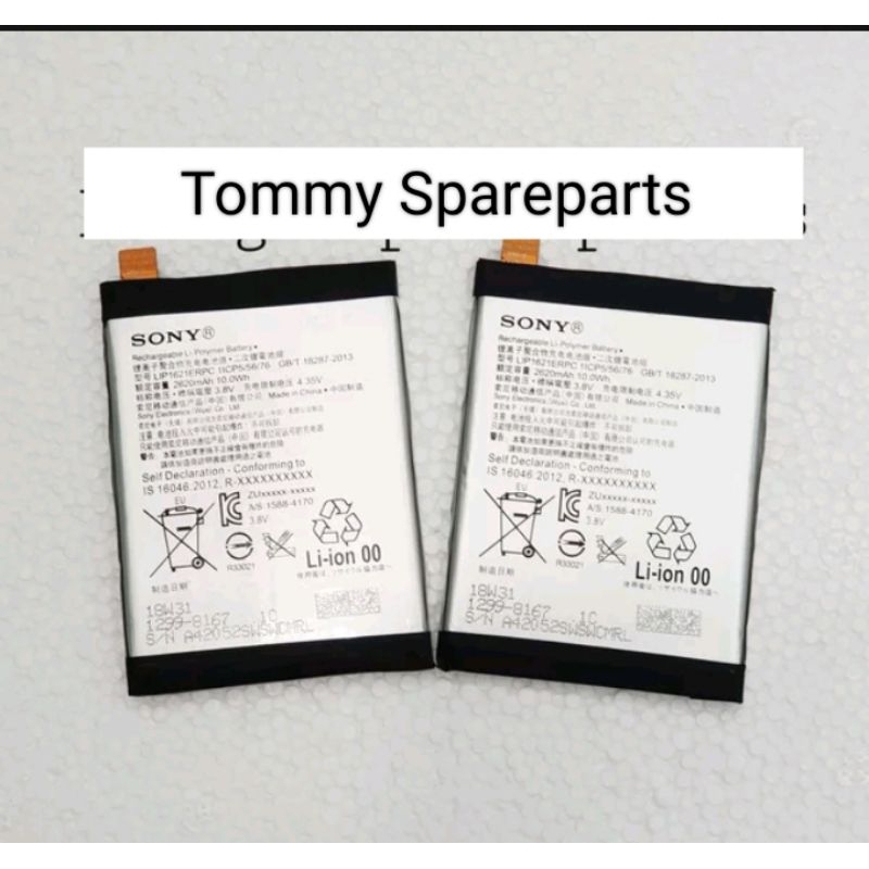 BATERAI BATRE BATTERY SONY XPERIA X PERFORMANCE L1621EPC