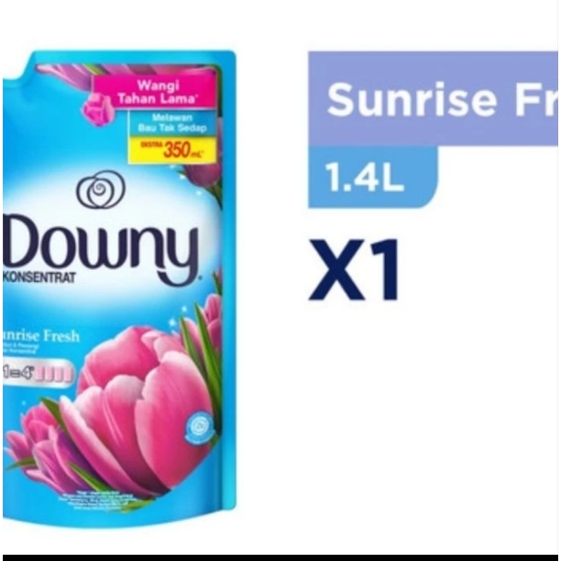 Downy Pewangi&Pelembut Pakaian Konsentrat Sunrise Fresh 1.4 L