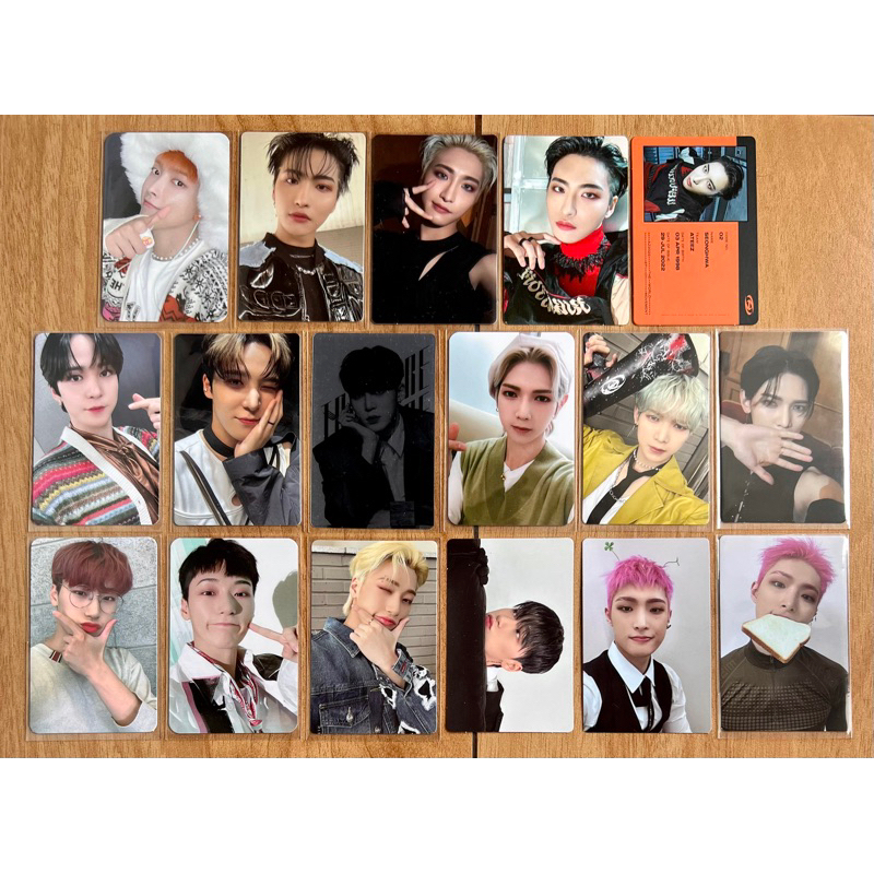 [READY STOCK] ATEEZ PHOTOCARD HONGJOONG SEONGHWA YUNHO YEOSANG SAN MINGI MOVEMENT FEVER PT 1 2 3 W6 
