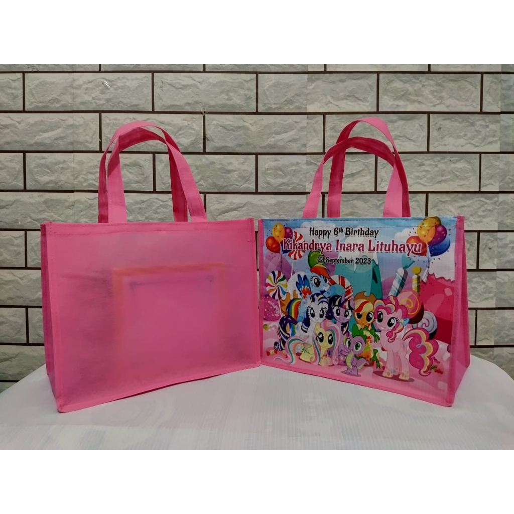 TAS ULANG TAHUN ANAK CUSTOM / HAMPERS ULANG TAHUN / GOODIEBAG MURAH