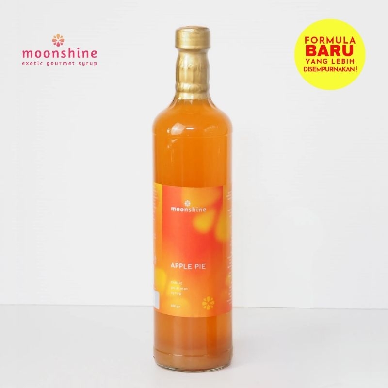 

MOONSHINE Apple Pie Syrup Sirup Alami Rasa Pai 800 gr