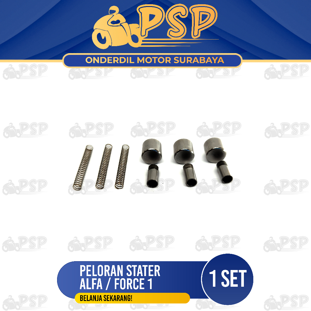 Peloran Stater Alfa / Fizr (Harga Per Set Sesuai Foto) - Mimis Pelor Gotri Dobel Starter One Way