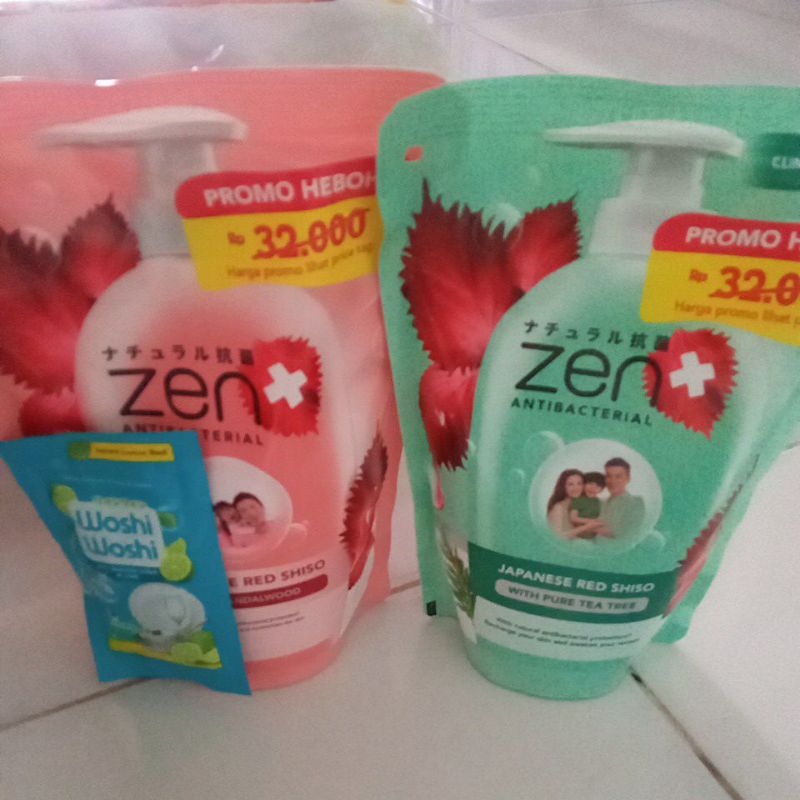 sabun cair Zen refil 400 ml