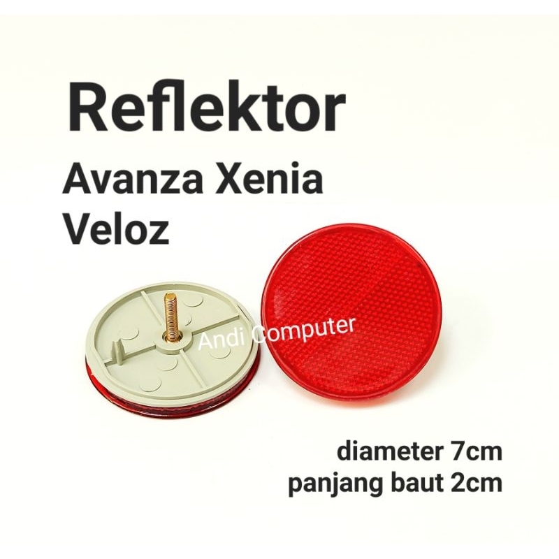 Reflektor Mata Kucing Mobil Bulat Xenia Avanza Veloz