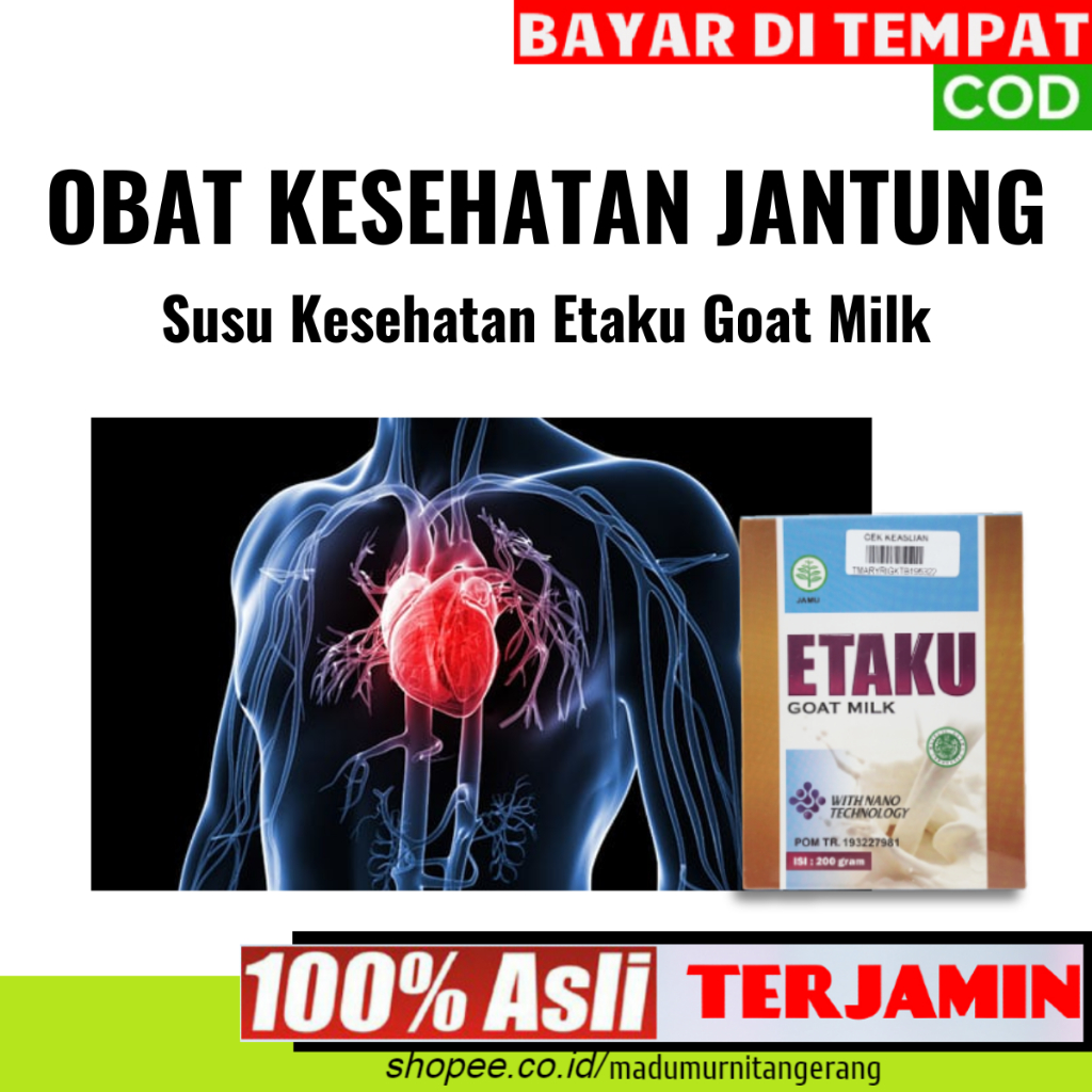

Obat Herbal Kesehatan Jantung & Tubuh Membantu Memenuhi Kebutuhan Nutrisi Tubuh - Walatra Etaku Goat Milk Ekstrak Susu Kambing Etawa Asli