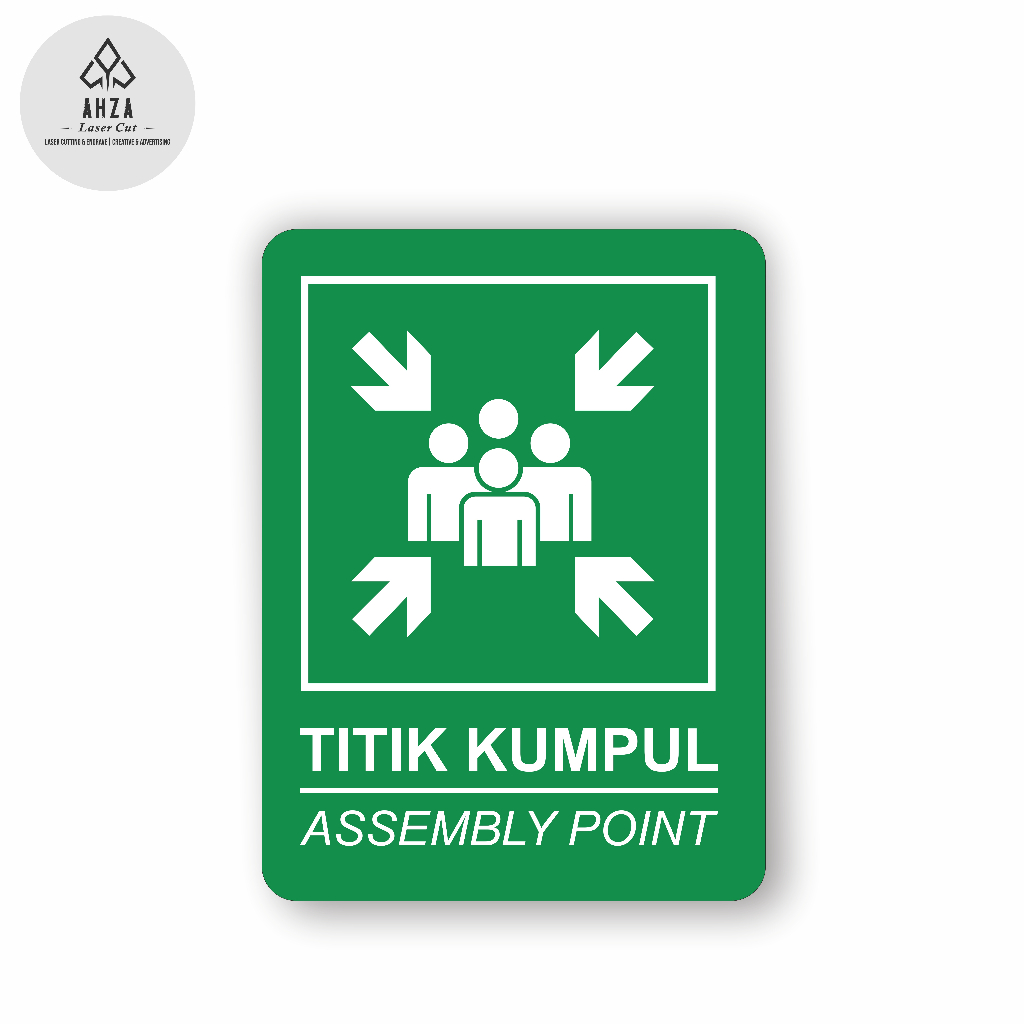 

Otello - Titik Kumpul Assembly Point | Sign Board Akrilik | Signage Label Tempel Acrylic UV Print