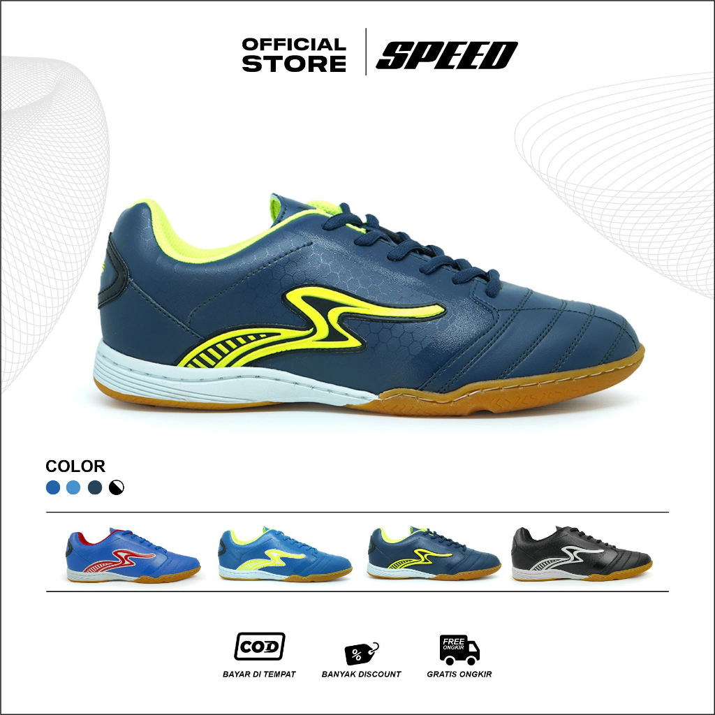 Speed - Preston Series - Sepatu Futsal - sepatu soccer - sepatu sepak bola - futsal liga - futsal de