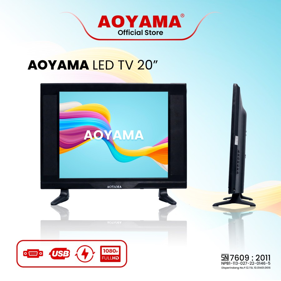 AOYAMA - TV LED / TELEVISI 20''INCH