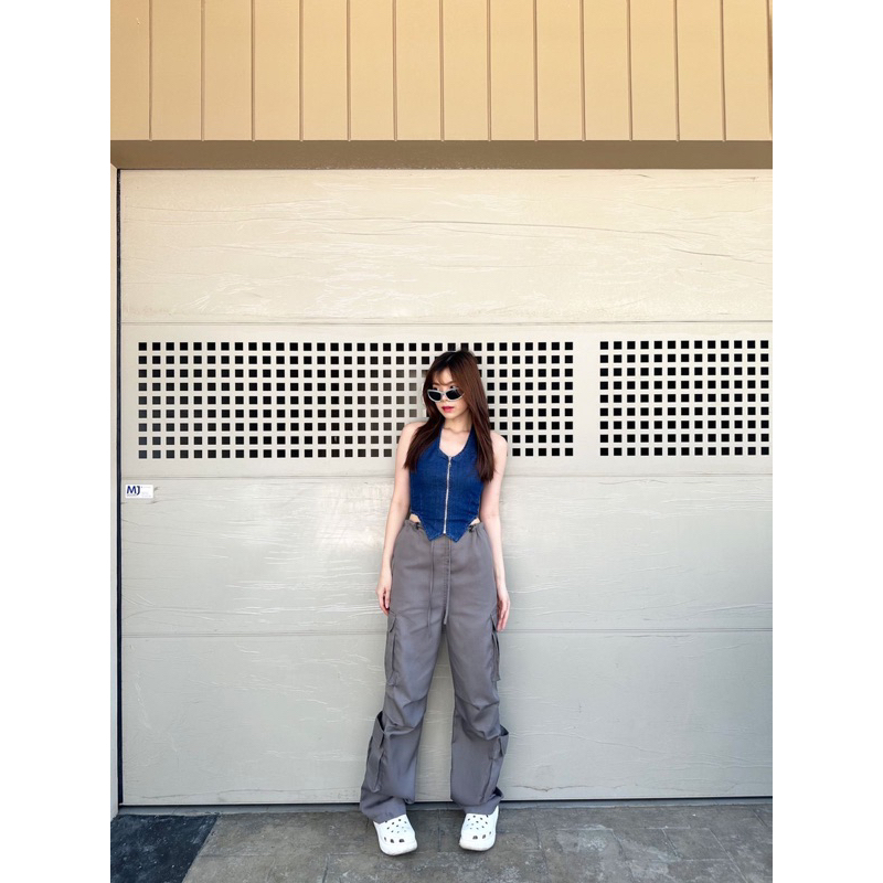 Satize | Karina Cargo Pants - Celana Cargo Wanita