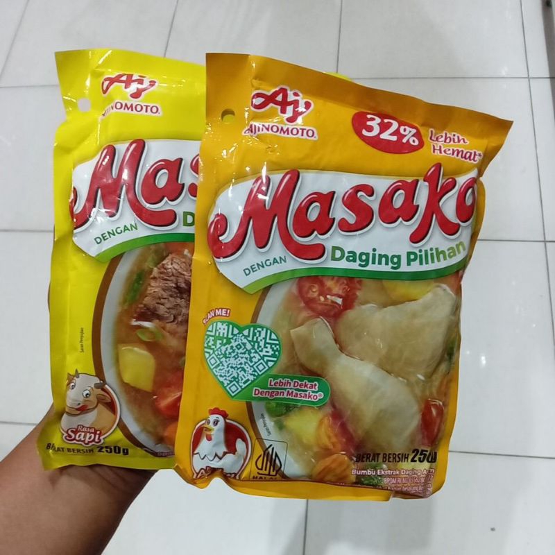 

Masako Bumbu 250 g Ayam , Sapi