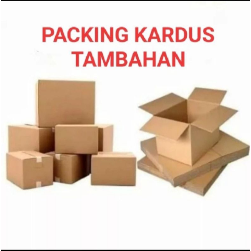 

packing kardus tambahan