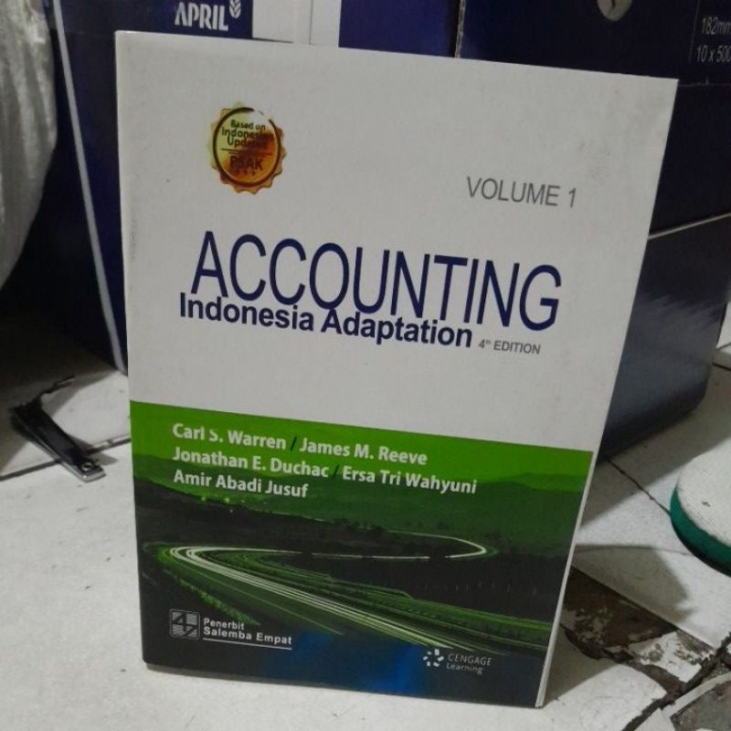 

accounting indonesia adaptation 4th edition volume 1