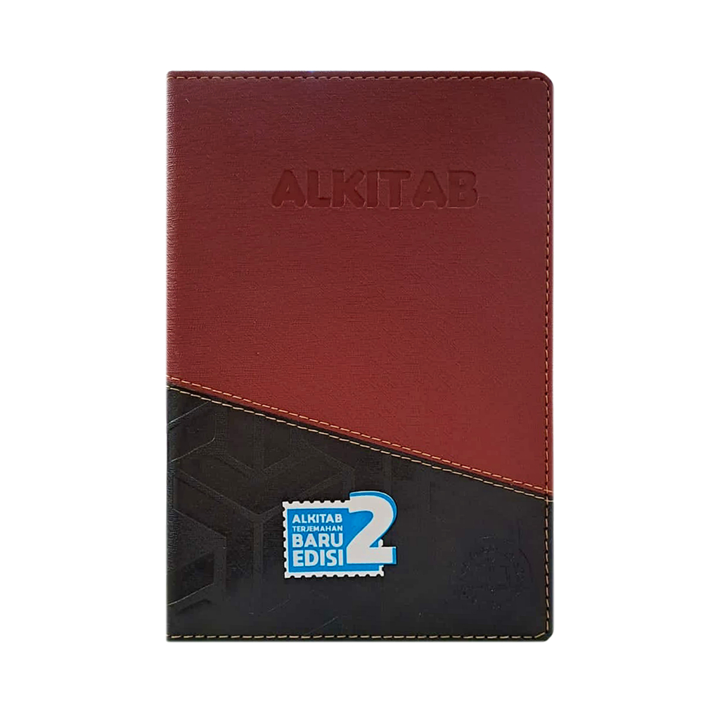 ALKITAB TB2 EDISI HURUF BESAR SAMPUL MOTIF GEOMETRI