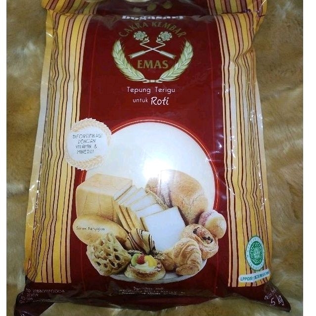 

Cakra kembar emas roti 5 kg