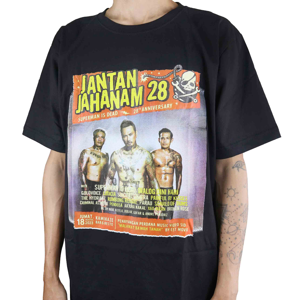 Original Superman Is Dead - Jantan Jahanam Tshirt