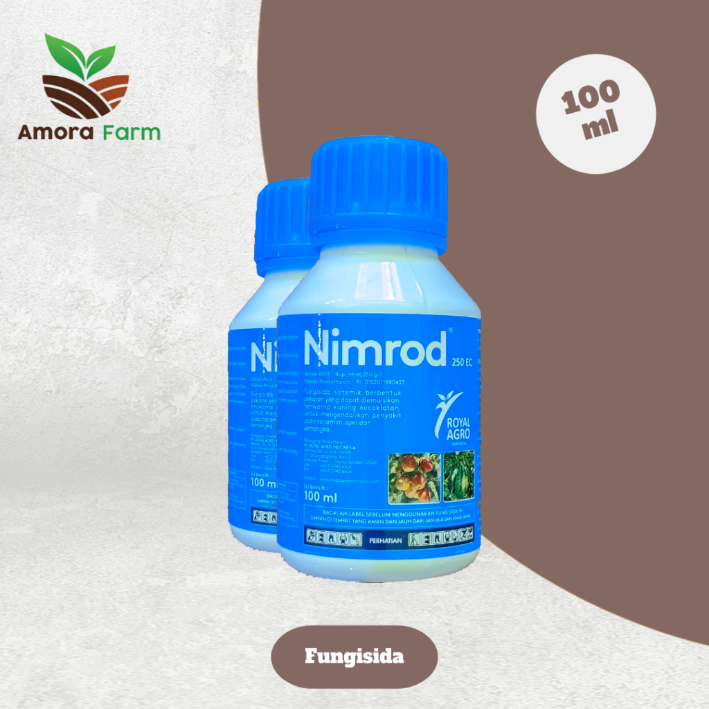 Fungisida Sistemik Nimrod Bupirimat 100 ml Royal Agro Indonesia