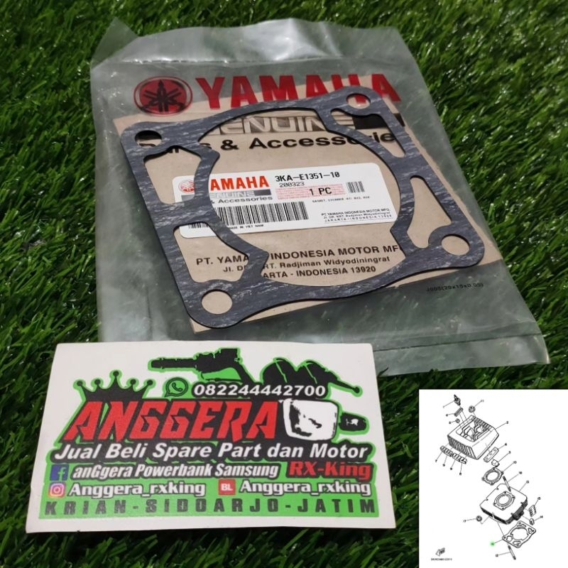 paking Blok RX king Pak blok RX king Original 100% Yamaha Genuine part