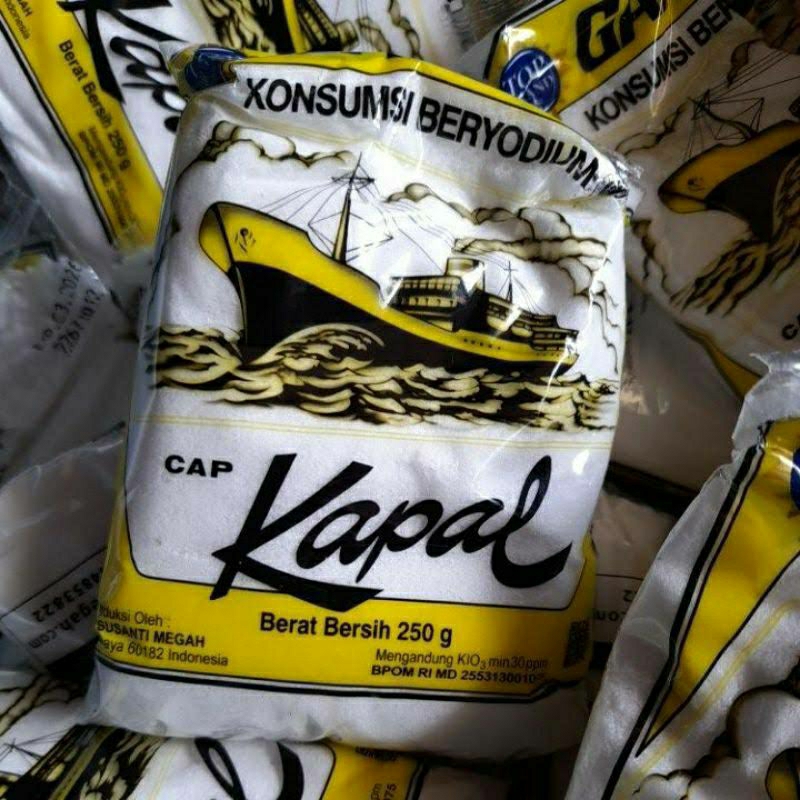 

garam kapal 250 gram