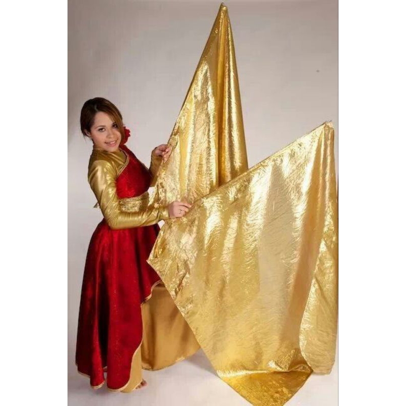 BANNER FLAG BANNER ALAT TARI GEREJA AKSESORIS NARI GEREJA (TIDAK TERMASUK STIK)