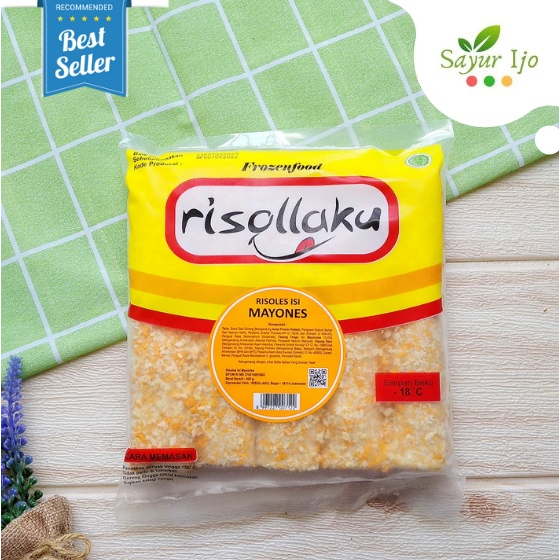 

Risollaku Isi Mayonaise 500 Gram Fresh Frozen Risol Mayo Cemilan HALAL