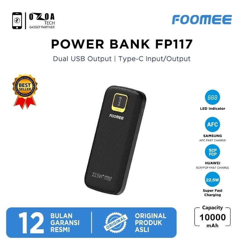 FOOMEE POWERBANK FP117 (NEW) FOOMEE PONTIANAK