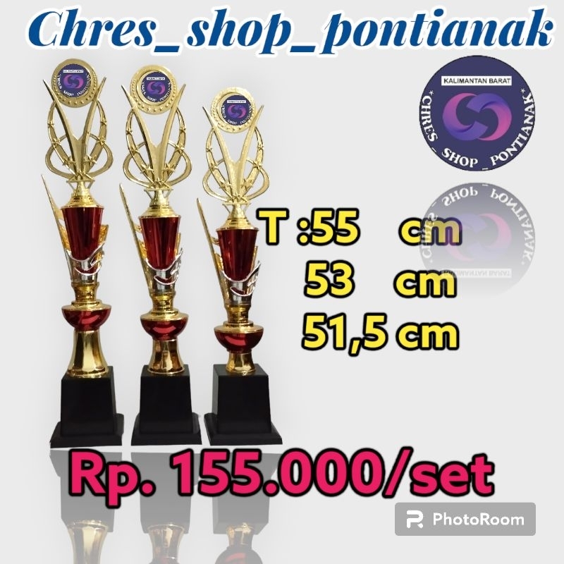 Piala murahpontianak kalbar. sudah dpt 3 pcs