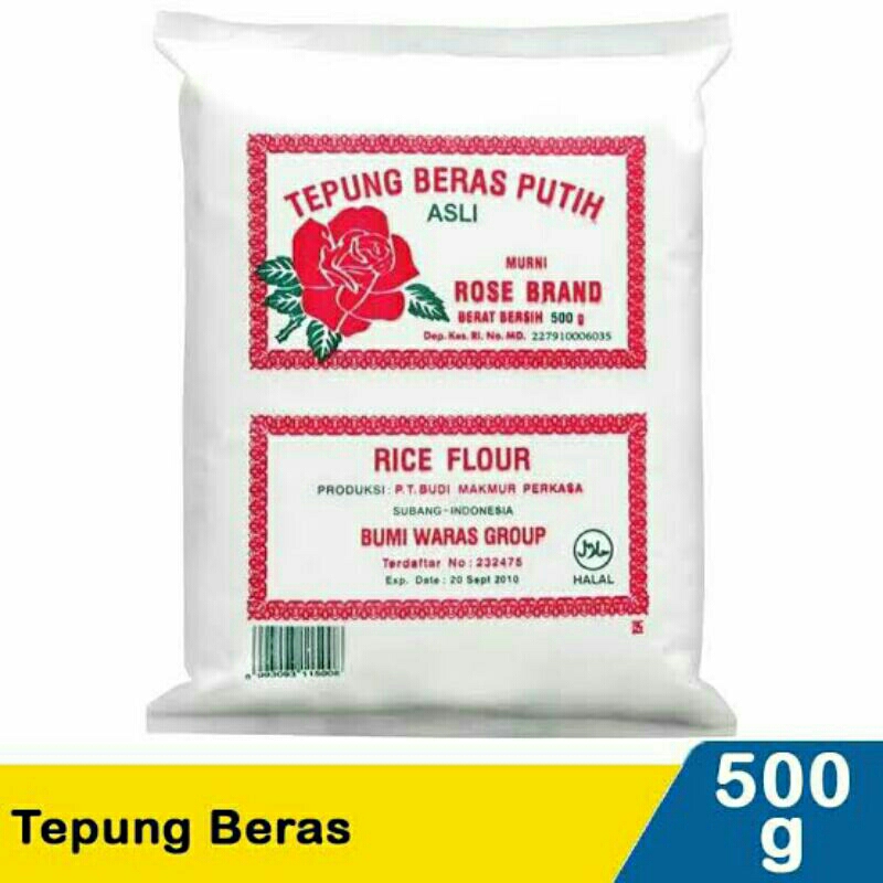 

tepung beras rose brand 500gram