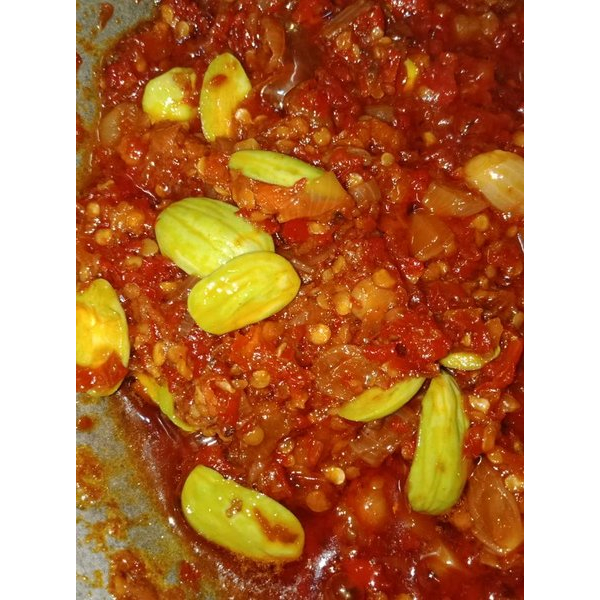 SAMBEL PETE / SAMBAL PETAI  200 GRAM KEMASAN BOTOL , SAMBALL PEDAS DENGAN BUMBU PILIHAN