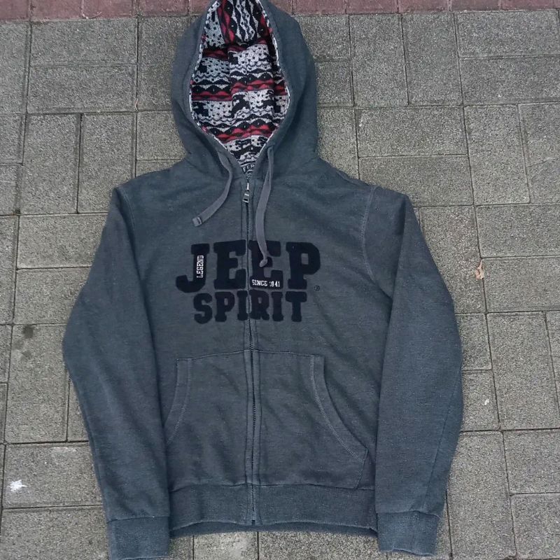 ZIPPER HOODIE JEEP SECOND ORIGINALLL