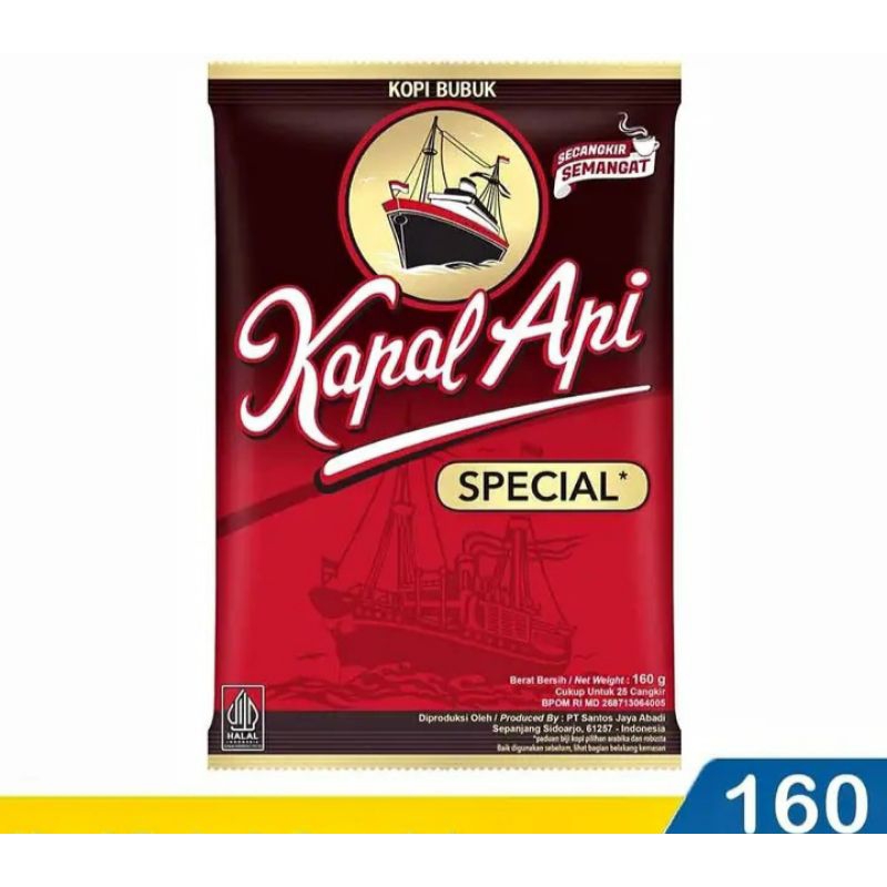 

kopi kapal api 160 gr