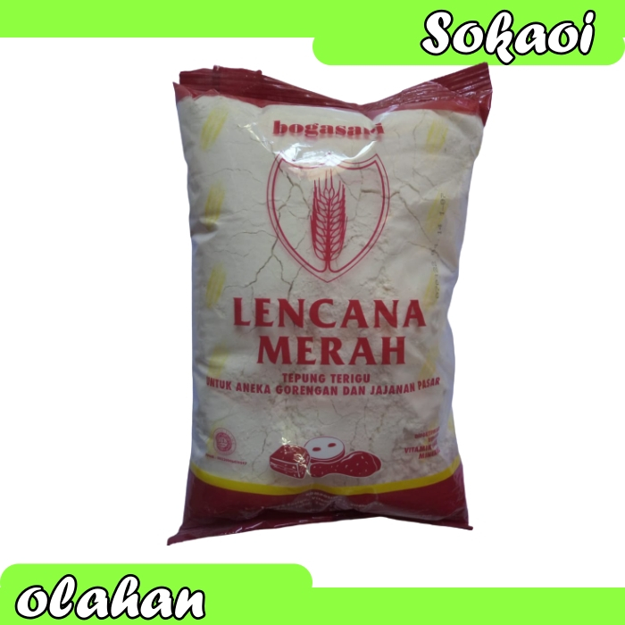 

TEPUNG TERIGU LENCANA MERAH 1 KG