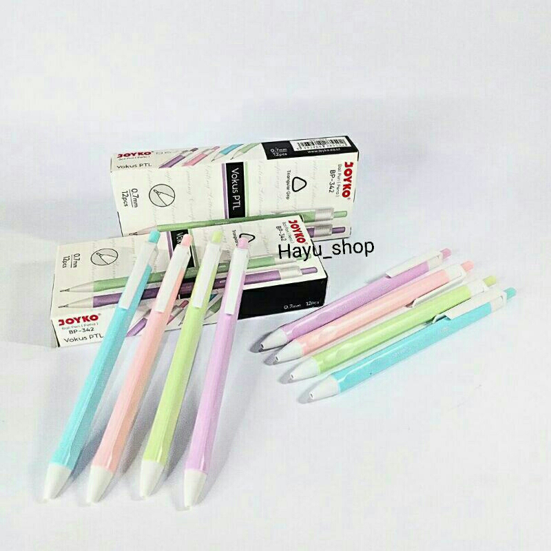 

Bolpen Joyko Vokus Pastel BP-342 / Pulpen Joyko