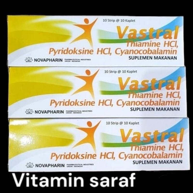 Vastral/ Vitamin Saraf/ Neurotropik