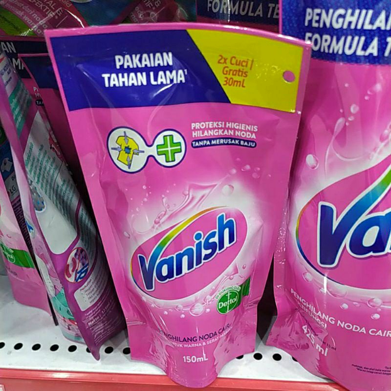 Vanish Cair Pink - Pouch 150 ml
