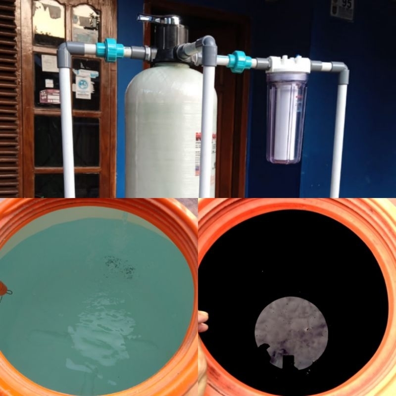 paket pasang filter air sumur bor pdam toren nanotec/filter air frp 1054 nanotec/ paket filter air t