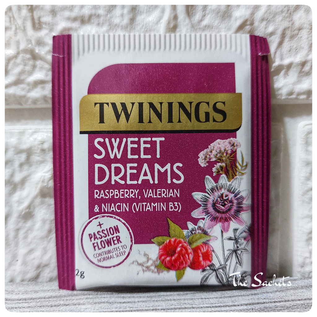 

Twinings Superblends Sweet Dreams Raspberry, Valerian & Niacin (Vitamin B3) Sachet